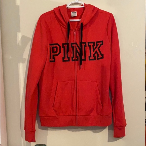NWOT Vs pink zip up - Picture 2 of 3